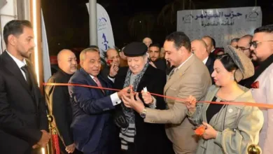 النائب البرلماني طارق رسلان يشارك بأفتتاح أمانة حزب المؤتمر بالتجمع الاول بالقاهرة • 1 FB IMG 1736034249772