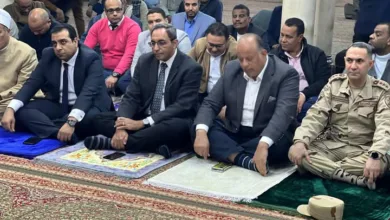 محافظ قنا يشهد الاحتفال بذكرى الإسراء والمعراج بمسجد العارف بالله سيدي عبد الرحيم القنائي 1 FB IMG 1737930951474