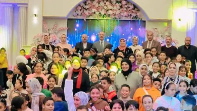 دكتور عربى ابوزيد يشارك اطفال الاسكندرية الاحتفال بيوم الطفل اليتيم 1 FB IMG 1744461262983