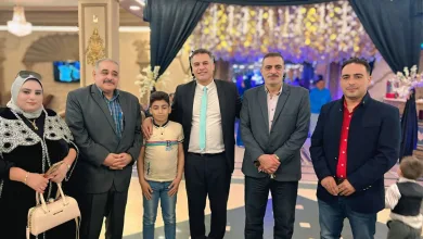 مدير مكتب الغربية لجريدة اسرار تهنىء الدكتور هانى دنيا نقيب الصيادلة 1 IMG 20250403 WA0006