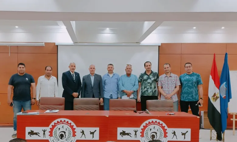 دكتور علاء الجزار وكيل وزارة الشباب والرياضة بالبحيره يُشرف على قرعة دوري مراكز الشباب النسخة 11 بالبحيرة 3 FB IMG 1747314411624