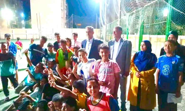 جولة تفقدية لنادي الشعب الرياضي بقوص بحضور وكيل وزارة الشباب والرياضة بقنا . 7 IMG 20251010 WA0045
