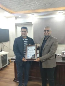 الإتحاد الشبابى لدعم مصر يشارك في احتفالات عيد الشرطة المصرية بزيارة لقسم شرطة مركز ومدينة بدر لتقديم التهنئة بالبحيرة 4 IMG 20260128 WA0117