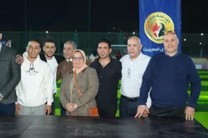 ختام رائع لبطوله النوباريه الكبري برعايه حزب حماه الوطن والتفتيش الثاني يحمل درع البطوله بعد الفوز علي الكليات 5 IMG 20250329 164702 655