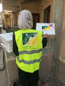 مؤسسة "خير للناس" توزع حلوى المولد النبوي على الأسر الأكثر احتياجًا  بالمحافظات  1 مؤسسة خير للناس توزيع حلاوة المولد