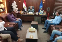 عمر لبيب يقود الإجتماع التنسيقي لتنفيذ قرارات الإزالات الخاصة بالموجه ( ٢٩ ) بمركز ومدينة بدر . 20 FB IMG 1777396531650