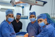 مستشفي غرب النوباريه المركزي نجاح الفريق الطبي فى اجراء عملية جراحية لاول مره خاصة بازاله حصوه بالمثانه 1 FB IMG 1788438872972